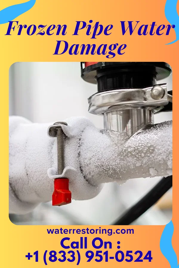 Frozen Pipe Water Damage in Camp Springs, MD